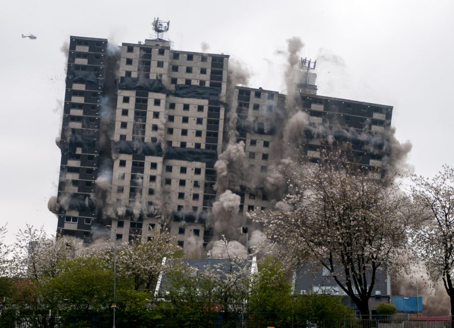 Norfolk Court, The Gorbals, Glasgow | DEM-Master Demolition